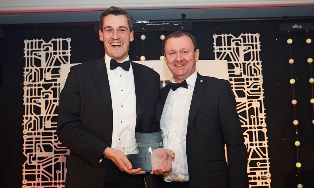 Pryor marking technology win Digital Engineering Technology award at made in Yorkshire awards 2020